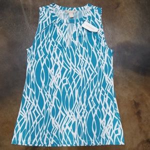 Banana Republic sleeveless shirt, size small NWT